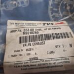 TVS Apache RTR 150 Egzoz Sibobu Orijinal 2016